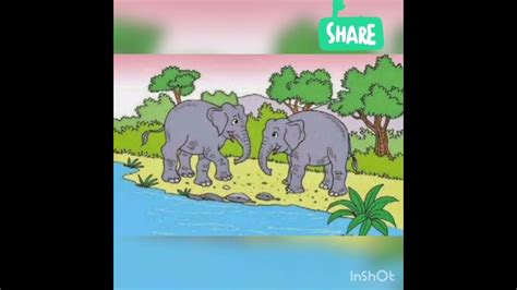 Elephant Storyin Teluguonce Upon A Time There Was A Two Elephants