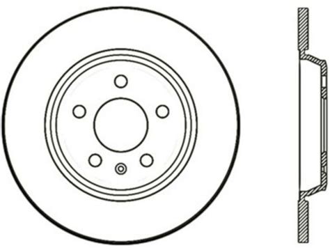 Stoptech Disc Brake Rotor Rear Left For Audi A4 A5 A6 A7 Q5