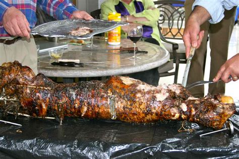 how to roast a whole lamb on a spit