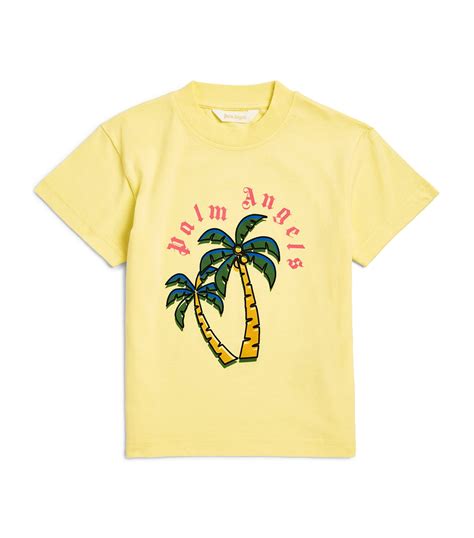 Cotton Palm Tree T Shirt 4 12 Years