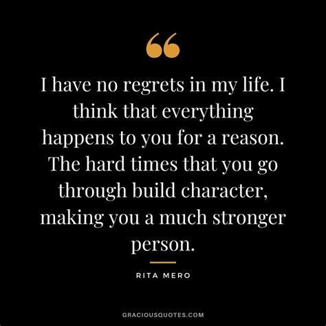 Quotes About Living Life With No Regrets