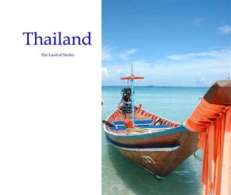 Thailand By The Land Of Smiles Blurb Books