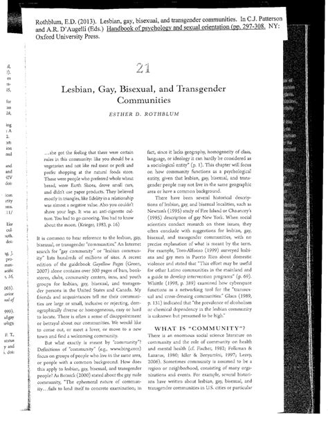 pdf lesbian gay bisexual and transgender communities