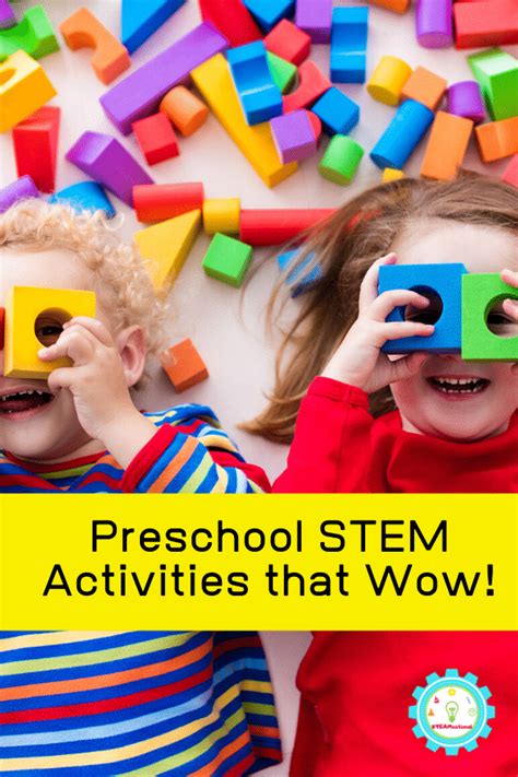 50 Colorful And Fun Preschool Stem Activities
