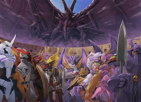 Omegamon Dukemon Magnamon Ulforcev Dramon Lordknightmon And 5 More Digimon And 5 More