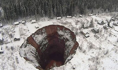 Giant Meteorite Crater In Russia Is Destroying Weekend
