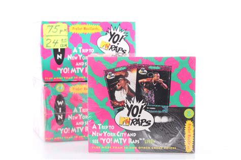 Lot Yo Mtv Raps Collector Cards