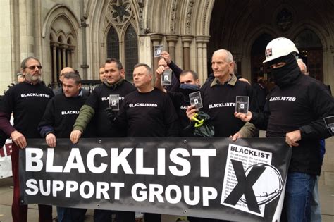 Settlement Agreed In Blacklisted Workers Case Construction News