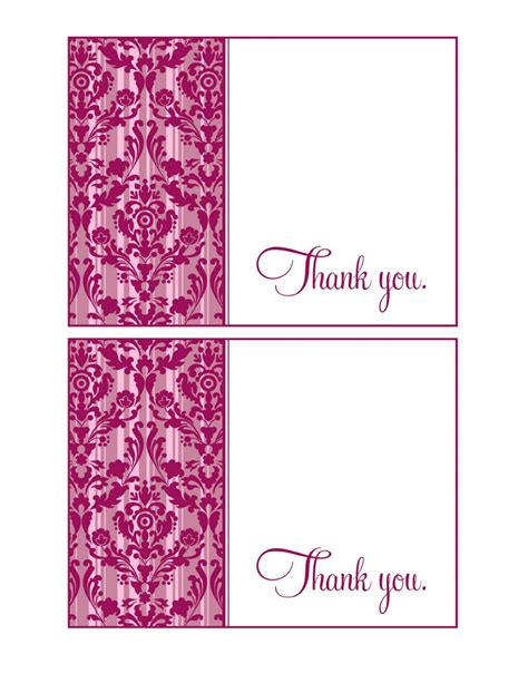 From baby showers to birthday gifts, deliver gratitude instantly with virtual thank you cards. 30+ Free Printable Thank You Card Templates (Wedding ...