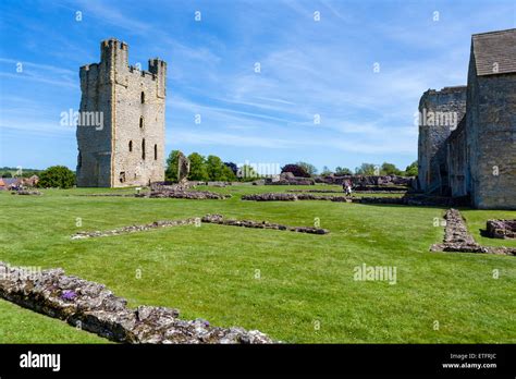 The Ruins Of Medieval Helmsley Castle Helmsley North Yorkshire