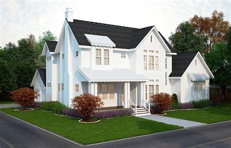 4 Bed Modern Farmhouse Plan 25406tf Architectural