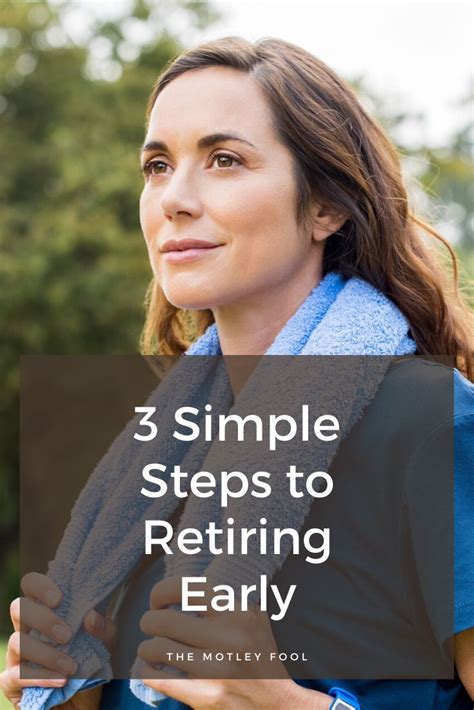 3 Simple Steps To Retiring Early The Motley Fool Early Retirement