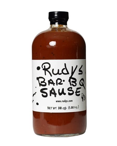 Rudys Bar B Q Sauce Sause Recipe Bbq Sauce Homemade Rudys