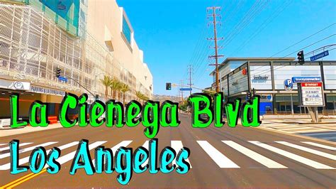 La Cienega Blvd Hawthorne To West Hollywood Los Angeles Street Driving Tours HD YouTube