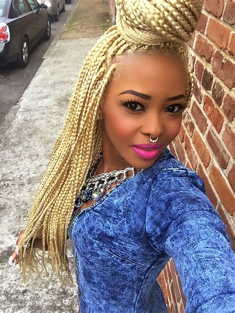 pin by danni dutchess on my outfits ‍♀️ blonde braids cool braid hairstyles african hairstyles