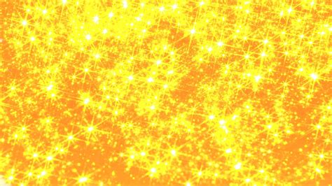 Yellow Sparkles Background