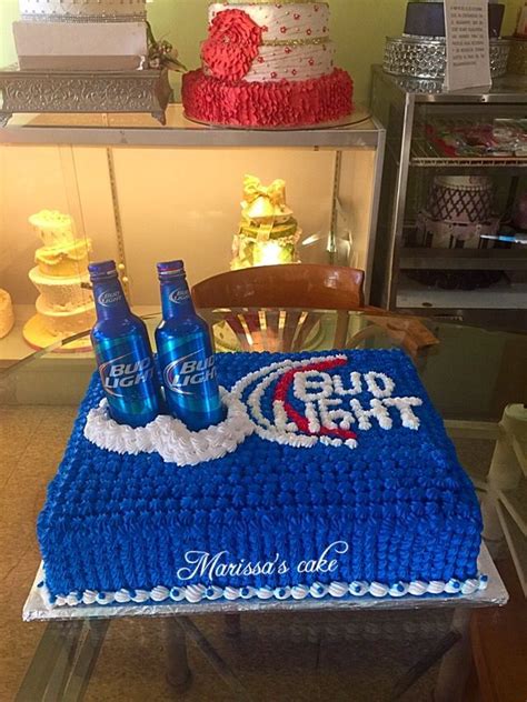 They can feel all your love through this. Bud light beer bottles beer birthday cake. Visit us ...