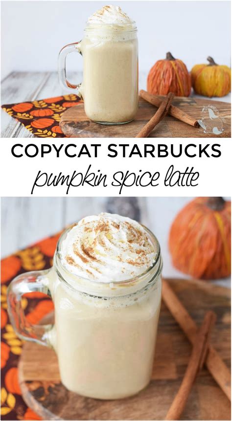 Copycat Starbucks Pumpkin Spice Latte Recipe A Magical Mess