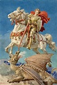 Saint George And The Dragon Painting by Fortunino Matania - Pixels