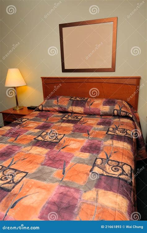 Generic Hotel Bedroom Stock Image Image Of House Lodging 21661893