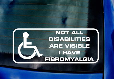 Buy Not All Disabilities Are Visible I Have Fibromyalgia Disability