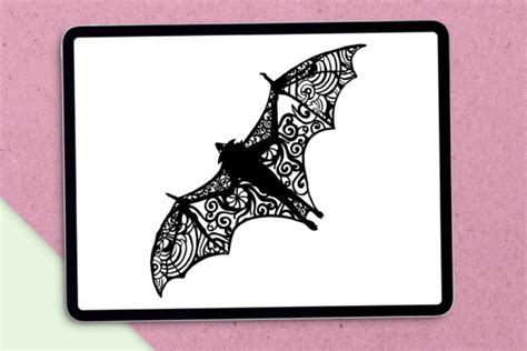 Bat Mandala Svg Graphic by Wicked Whimsy · Creative Fabrica