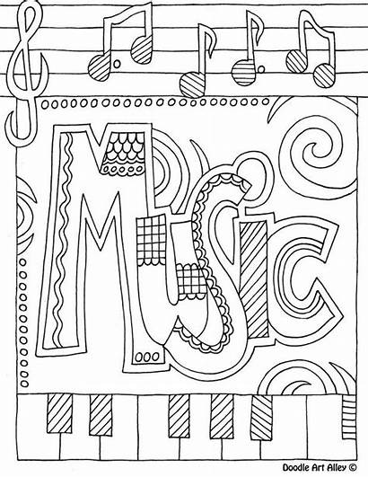 Coloring Musik Grundschule Deckblatt Die Schule Fuer