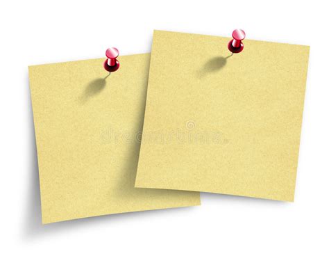 Note Papers Stock Image Image Of Cutout Note Tack Office 2139355