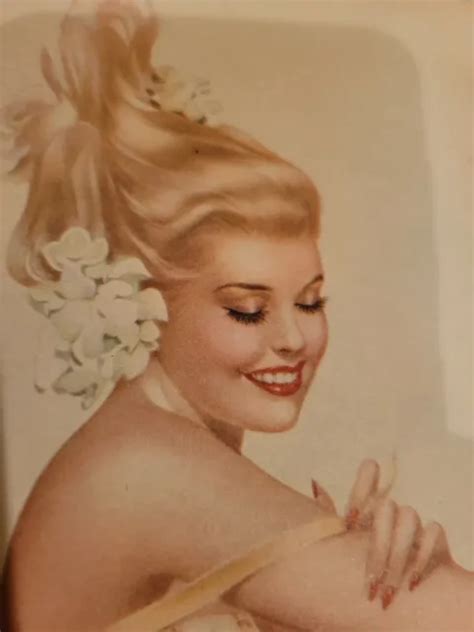 Wowwee X 12 1947 Vintage Varga Esquire Girl Calendar Complete
