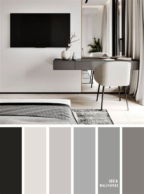 11 Gorgeous Bedroom In Grey Hues Grey Color Schemes Grey Bedroom