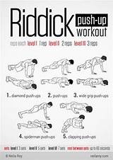 Push Up Exercise Routine Images