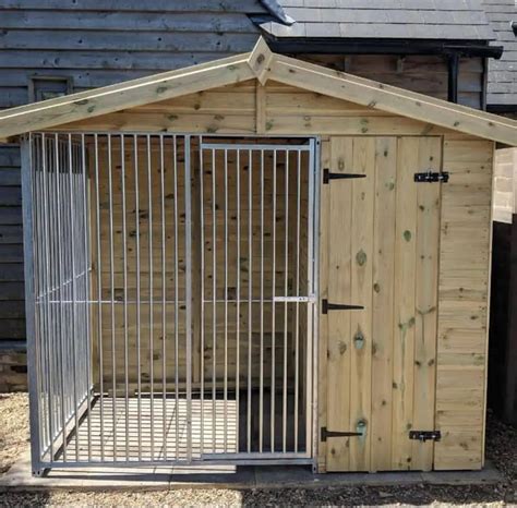 Single Dog Kennel 6x3 12x4ft Benchmarkkennels