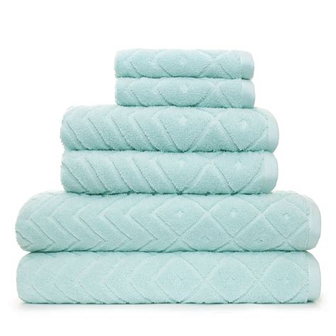 You'll love our affordable bath towel sets from around the world. Mabel 6 Piece Bath Towel Set in Icon Aqua - Walmart.com ...
