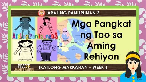 Mga Pangkat Ng Mga Tao Sa Sariling Lalawigan At Rehiyon Pangkatbay