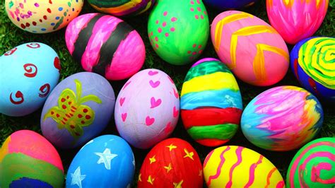 Colorful Easter Eggs Hd Celebrations 4k Wallpapers Images