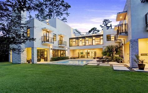 4 5 million contemporary mansion in houston tx homes of the rich