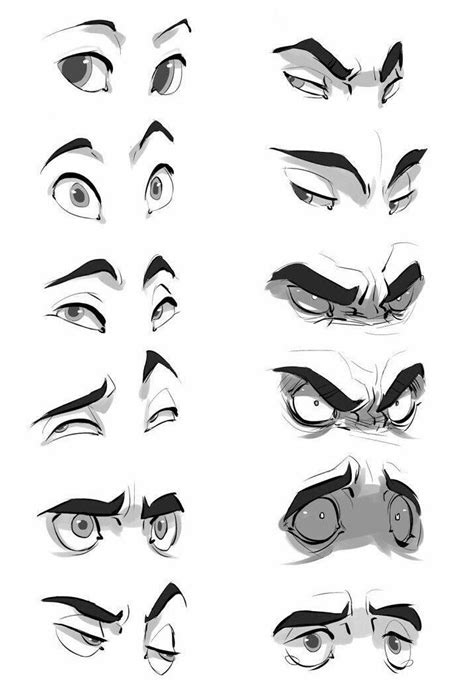 Angry Anime Face Drawing
