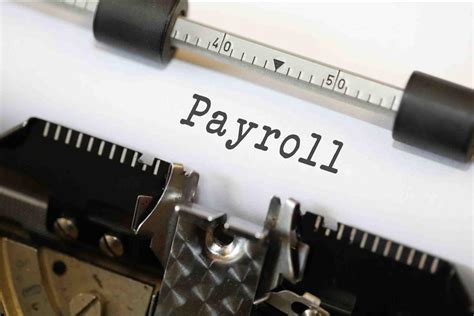 Payroll Free Of Charge Creative Commons Typewriter Image