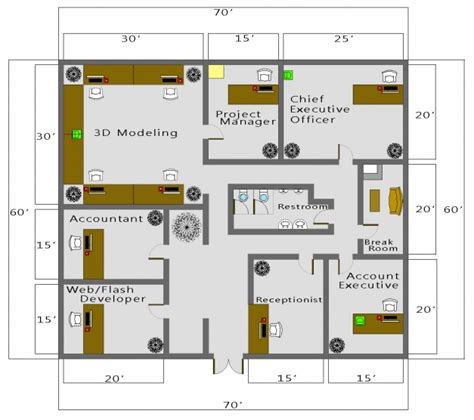 Sample Residential Building Autocad 2d Plan House Floor