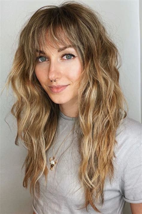 Copper Hair Color With Blonde Money Piece - Ginger Hair With Blonde Money Piece