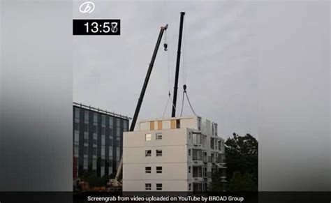 Watch This 10 Storey Building Was Constructed In Just Over A Day