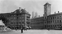 Das alte München: Maxburg (Fotos, Postkarten, historische Gebäude ...