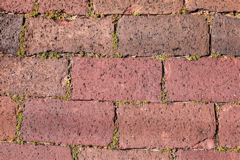 Red Concrete Blocks Wall Texture · Free Stock Photo