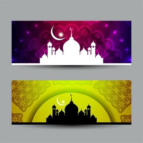 Banner Pernikahan Islami Islamic Background Banner Free Vector Images
