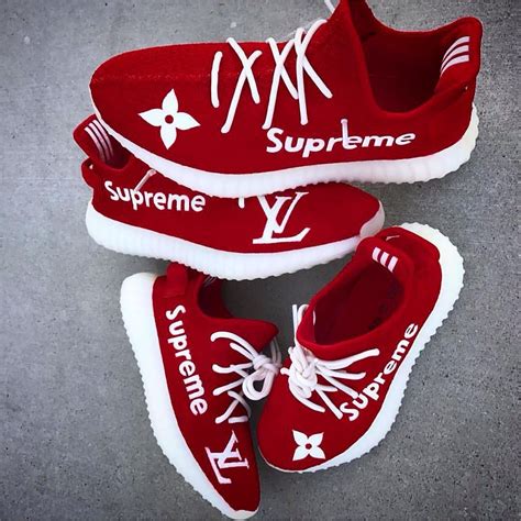 Supreme Yeezy Supreme Shoes Hype Shoes Yeezy Shoes