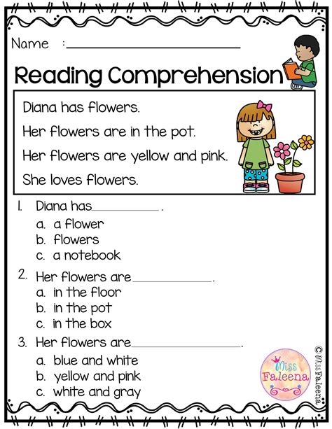 Grade 3 reading comprehension worksheets main idea keywords. Free Reading Comprehension | Reading comprehension kindergarten, Reading comprehension, Reading ...