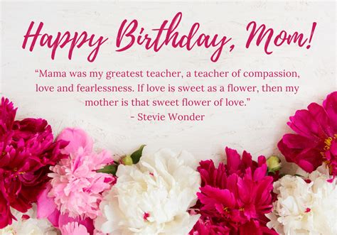 101 Emotional Birthday Messages For Mom From Daughter