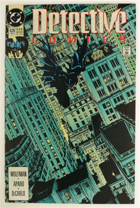 Dig Auction Detective Comics 626 Vf 1991
