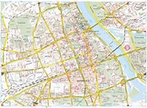 Mapas Detallados de Varsovia para Descargar Gratis e Imprimir