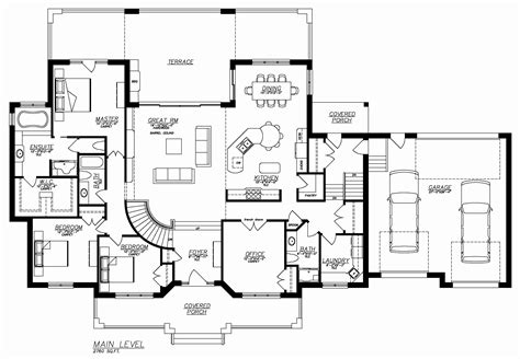 Hillside Walkout Basement House Plans Awesome 2 Story Lovely Ranch